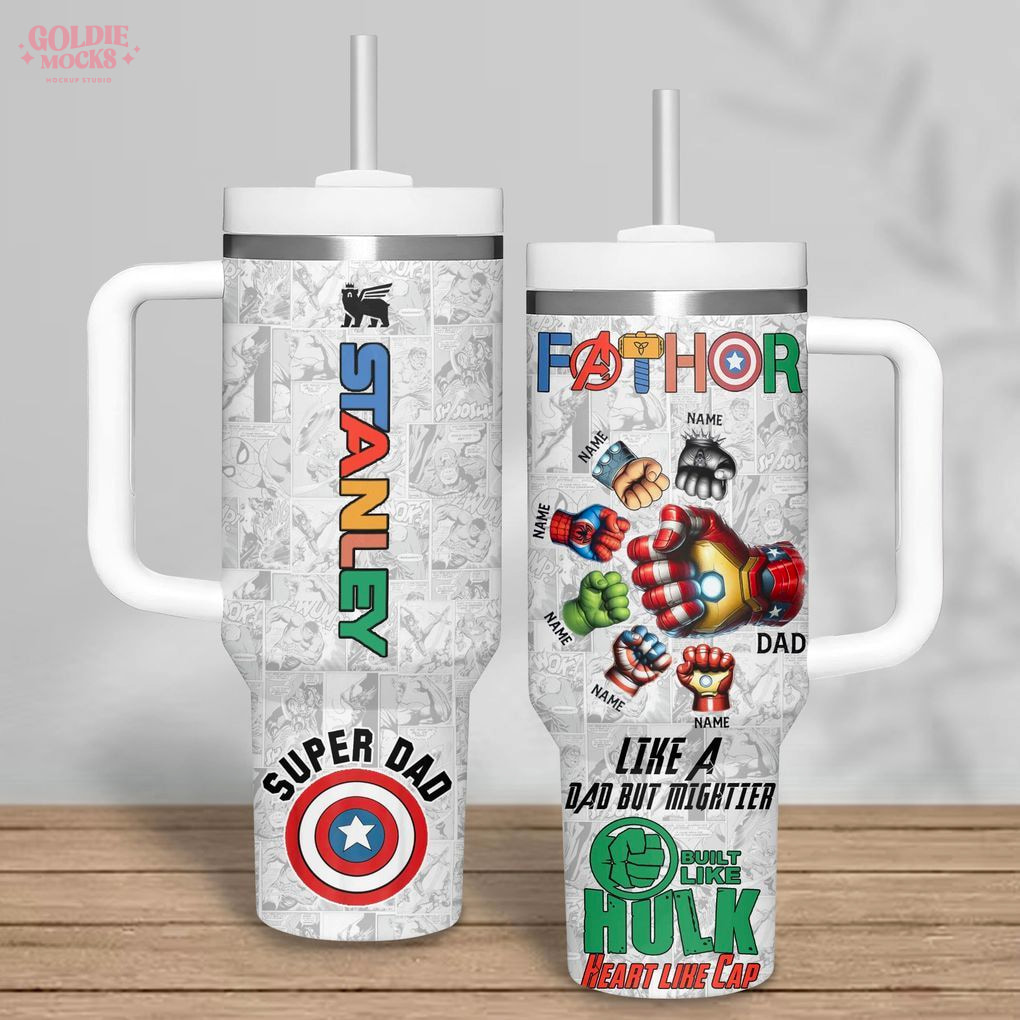 Fathor Live A Dad But Mightier 40oz Tumbler Fathor Live A Dad But Mightier 40oz Tumbler