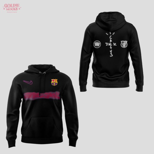 FC Barcelona x Travis Scott 2025 Special Hoodie