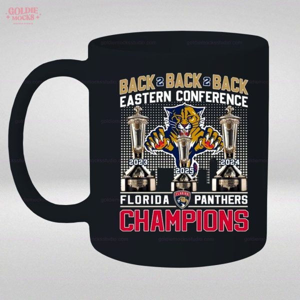 Florida Panthers Back To Back 2025 Eastern Conference Champions Special T-Shirt
