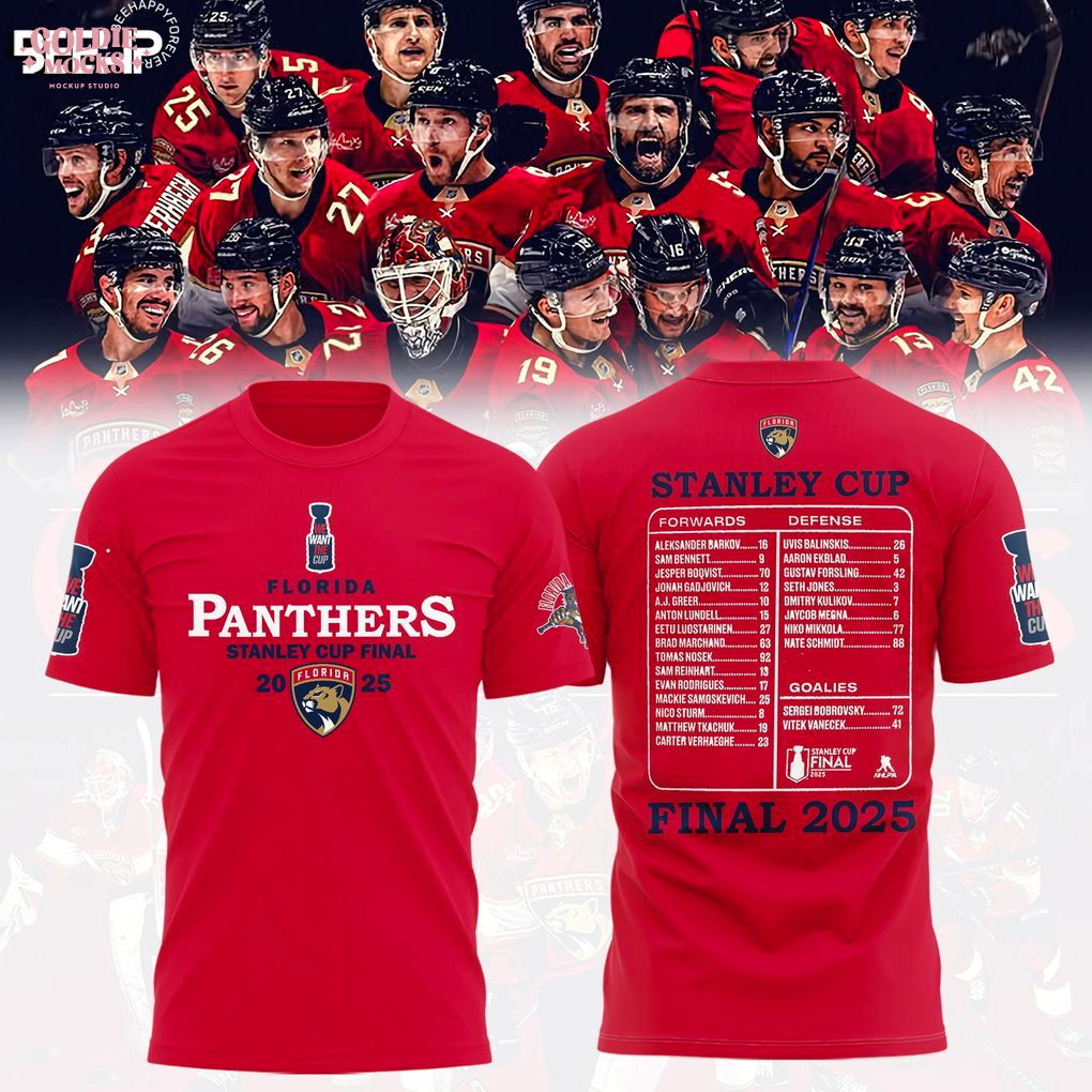 Florida Panthers Stanley Cup Final 2025 Red Hoodie Florida Panthers Stanley Cup Final 2025 Red Hoodie