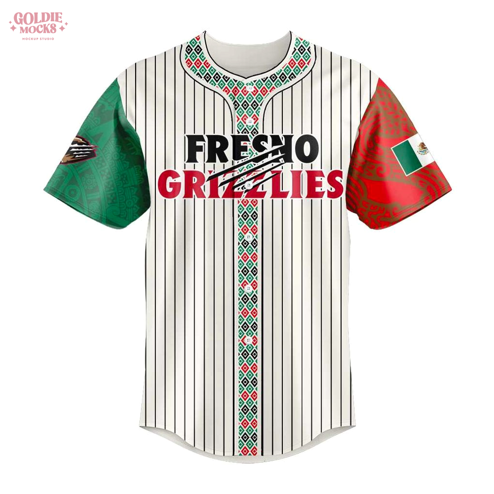 Fresno Grizzlies Mexican Heritage Night 2025 Jersey Fresno Grizzlies Mexican Heritage Night 2025 Jersey