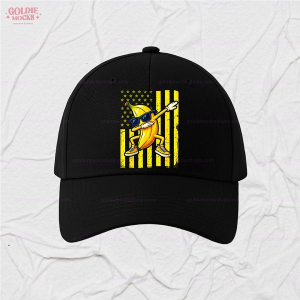 Graphic Banana Retro American Love T-Shirt