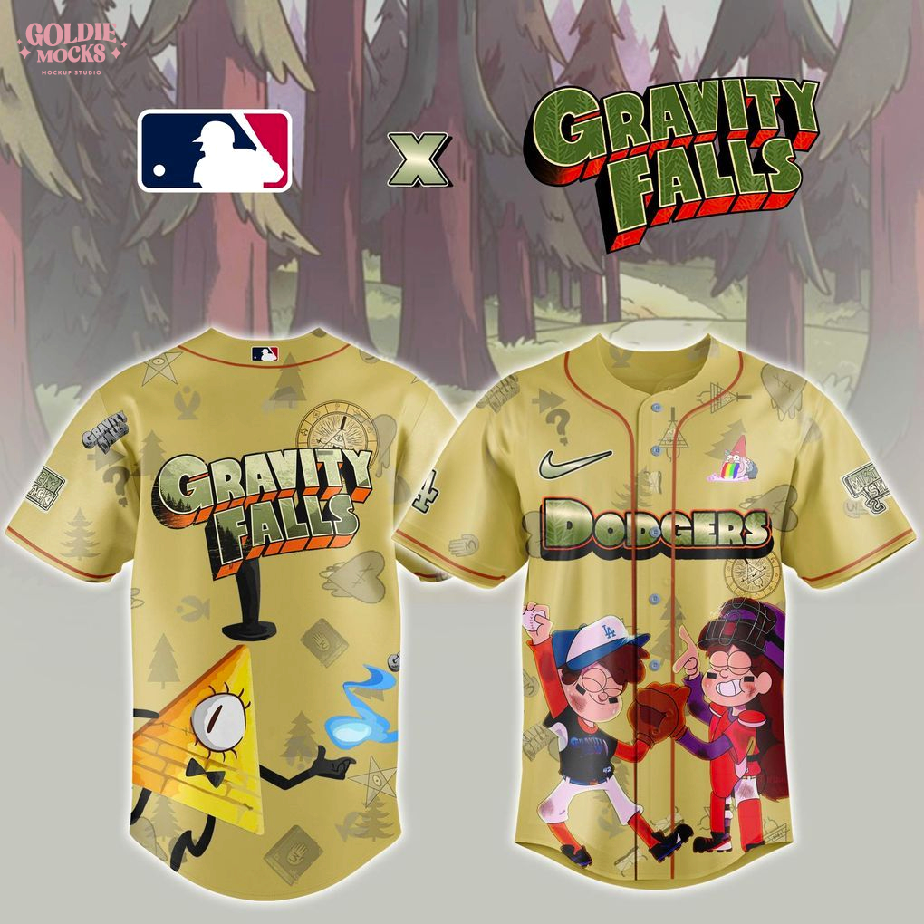 Gravity Falls x Los Angeles Dodgers 2025 Jersey Gravity Falls x Los Angeles Dodgers 2025 Jersey