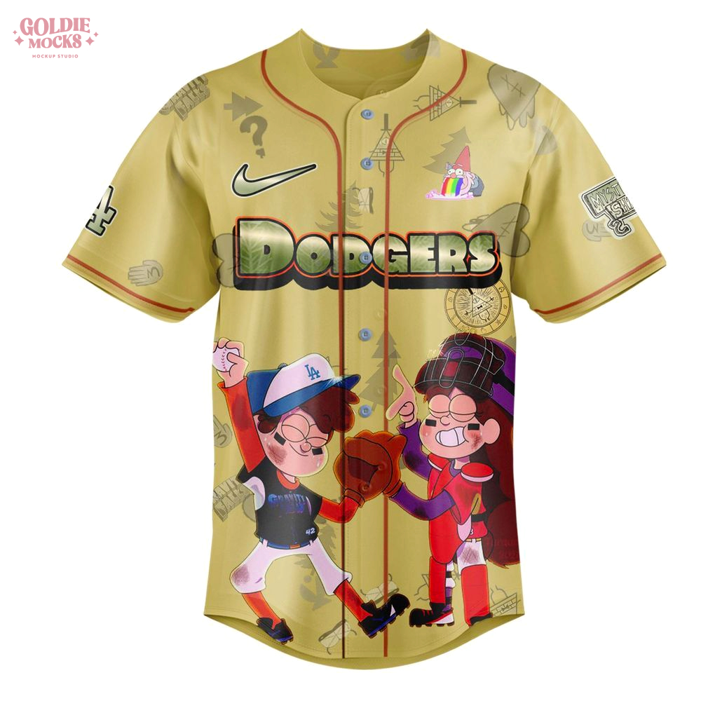 Gravity Falls x Los Angeles Dodgers 2025 Jersey Gravity Falls x Los Angeles Dodgers 2025 Jersey