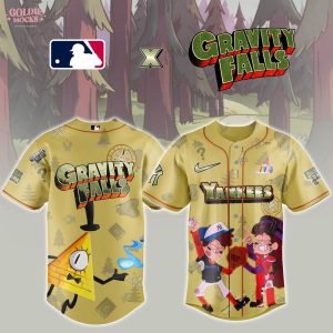 Gravity Falls x New York Yankees 2025 For Fans Jersey