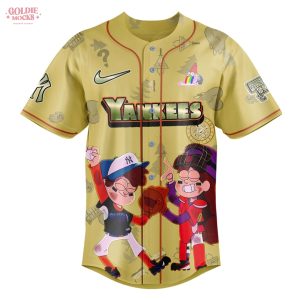 Gravity Falls x New York Yankees 2025 For Fans Jersey