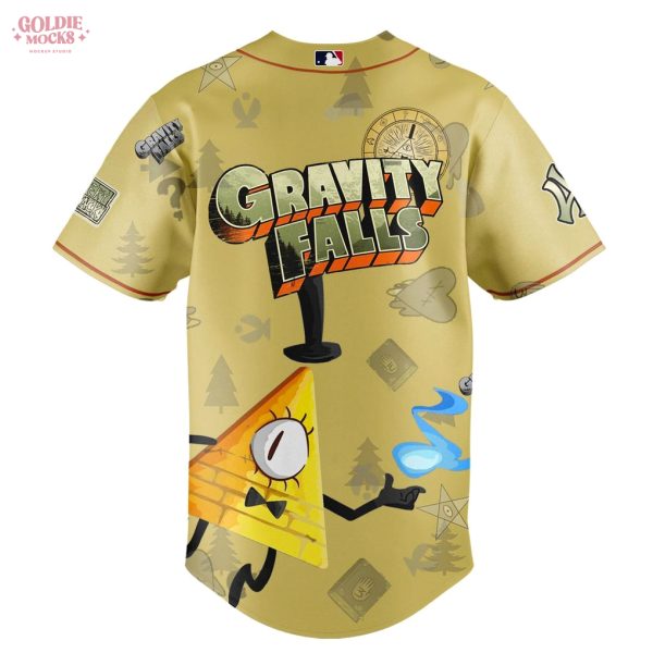 Gravity Falls x New York Yankees 2025 For Fans Jersey