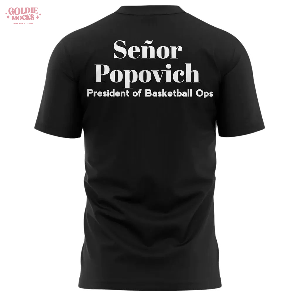 Gregg Popovich Coach El Jefe 2025 T-Shirt Gregg Popovich Coach El Jefe 2025 T-Shirt