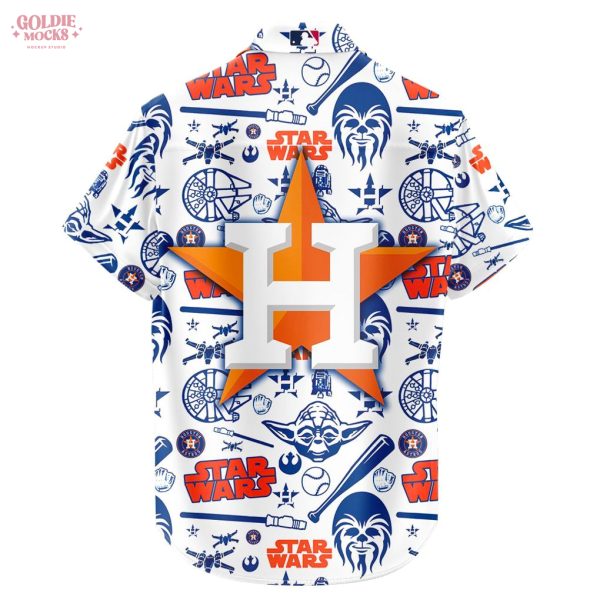 Houston Astros Star Wars Game 2025 Hawaiian Shirt