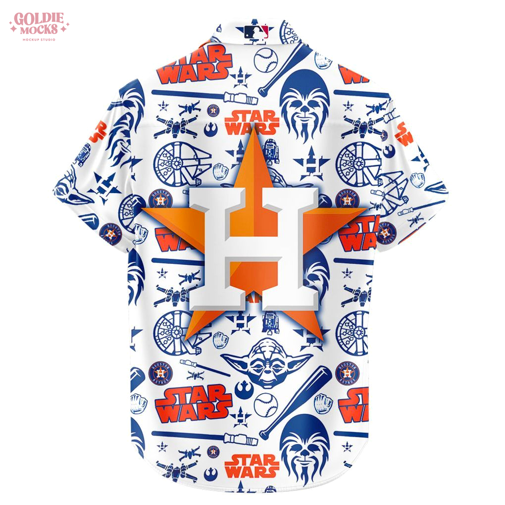 Houston Astros Star Wars Game 2025 Hawaiian Shirt Houston Astros Star Wars Game 2025 Hawaiian Shirt