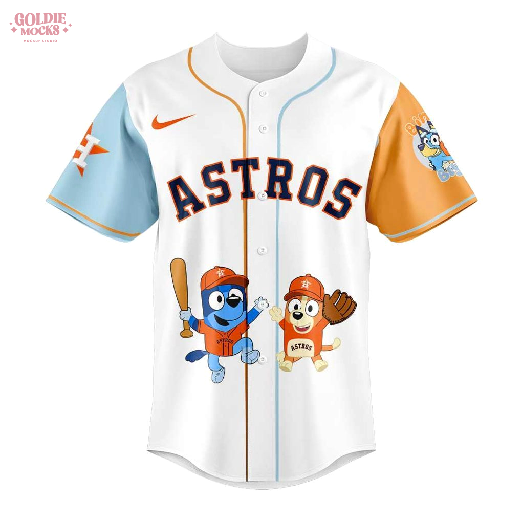 Houston Astros x Bluey and Bingo Hot 2025 For Fans Jersey Houston Astros x Bluey and Bingo Hot 2025 For Fans Jersey