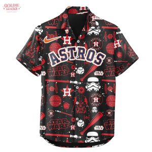 Houston Astros x Star Wars Game Day 2025 Hawaiian Shirt