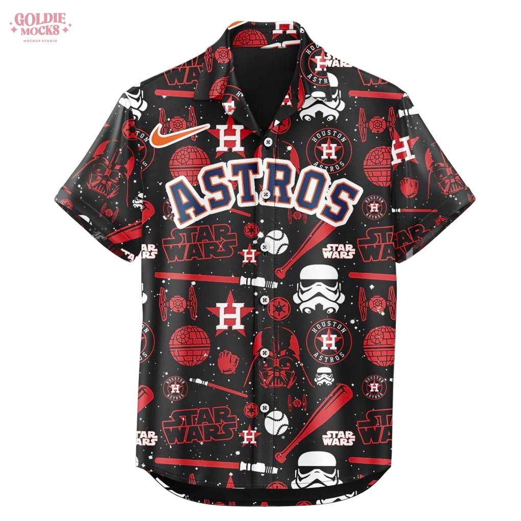 Houston Astros x Star Wars Game Day 2025 Hawaiian Shirt Houston Astros x Star Wars Game Day 2025 Hawaiian Shirt