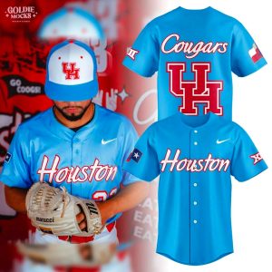 Houston Cougars Baseball Blue 2025 Special Baseball Jersey