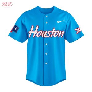 Houston Cougars Baseball Blue 2025 Special Baseball Jersey