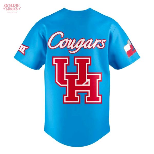 Houston Cougars Baseball Blue 2025 Special Baseball Jersey