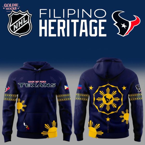 Houston Texans Filipino Heritage Night 2025 Hoodie