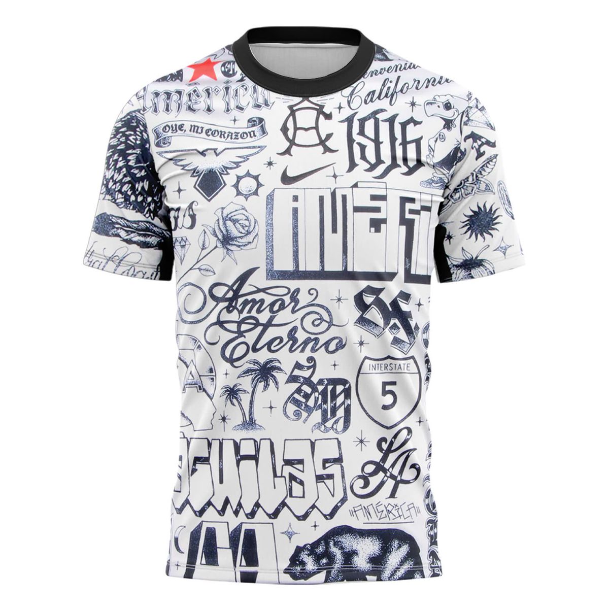 Club América x California Pre-Match 2025 3D T-Shirt Club América x California Pre-Match 2025 3D T-Shirt