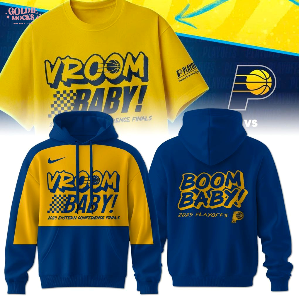 Indiana Hustle 2025 Vroom Baby Hoodie Indiana Hustle 2025 Vroom Baby Hoodie