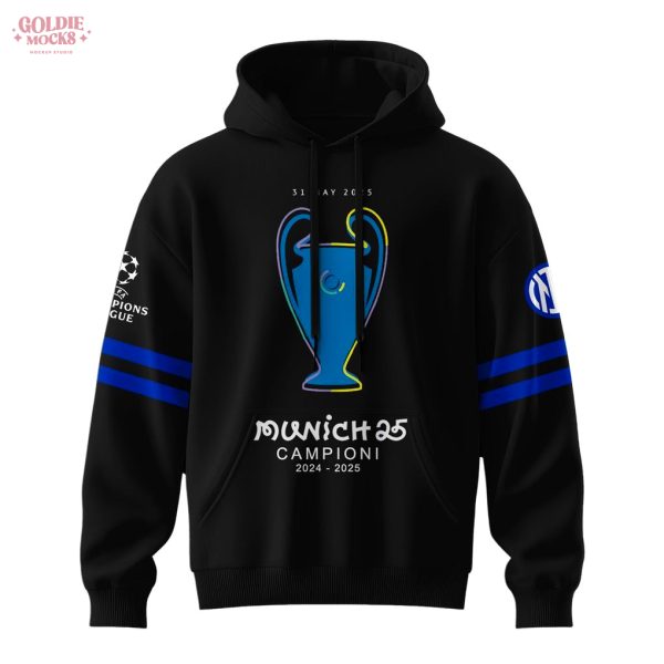 Inter Milan Champions League Winner 2025 For Fans Hoodie