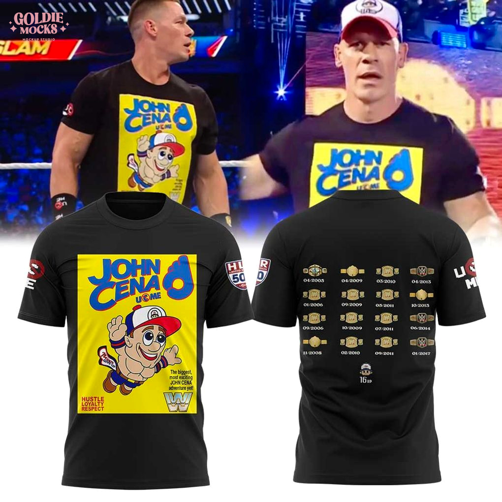 John Cena and His Favorite For Fans 2025 T-Shirt John Cena and His Favorite For Fans 2025 T-Shirt