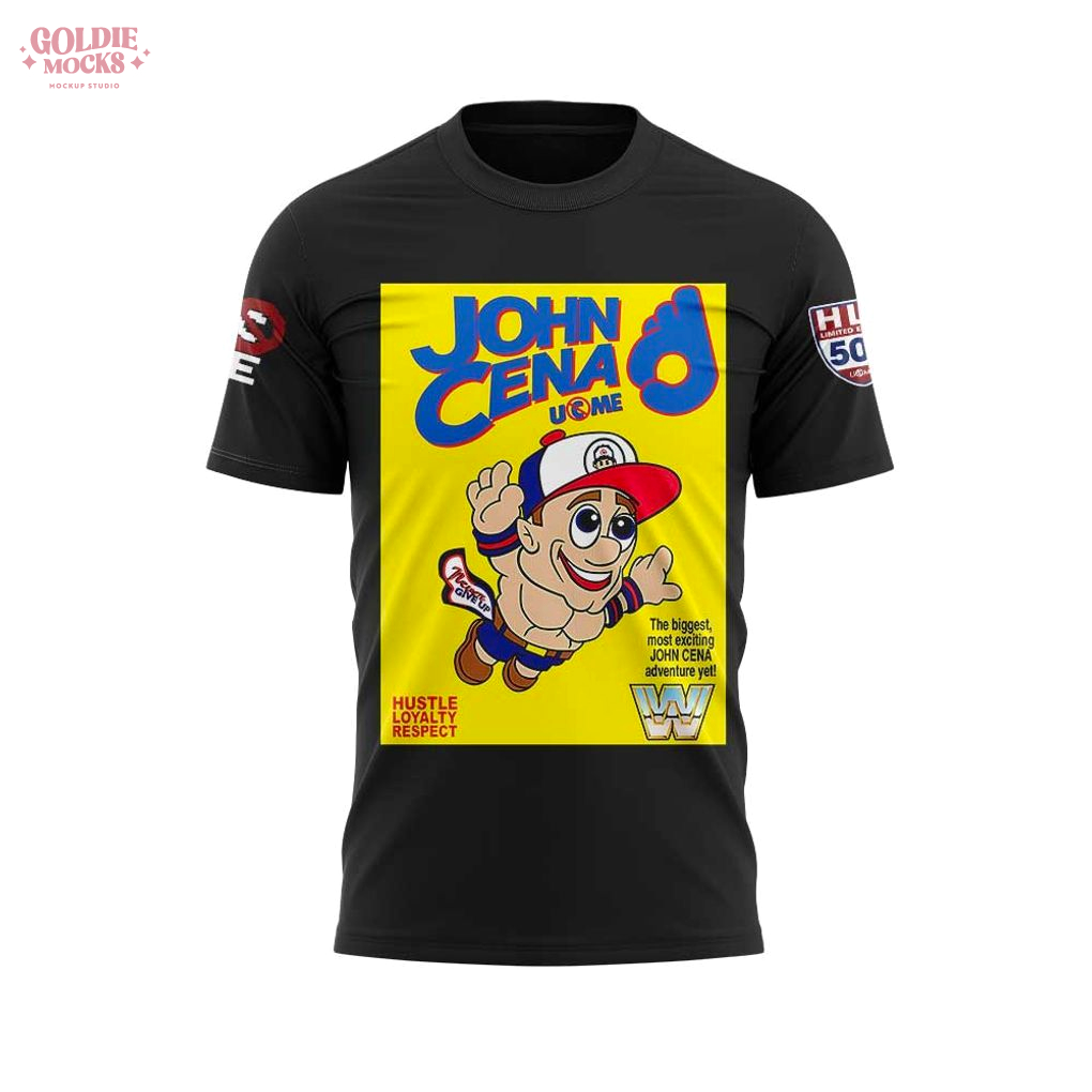 John Cena and His Favorite For Fans 2025 T-Shirt John Cena and His Favorite For Fans 2025 T-Shirt
