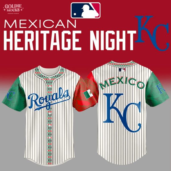 Kansas City Royals Mexican Heritage Night 2025 Jersey