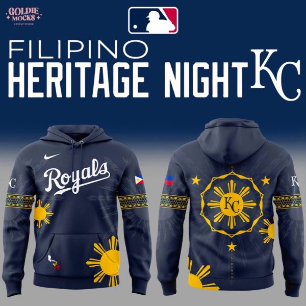 Kansas City Royals x Filipino Heritage Night 2025 Limited Edition Hoodie