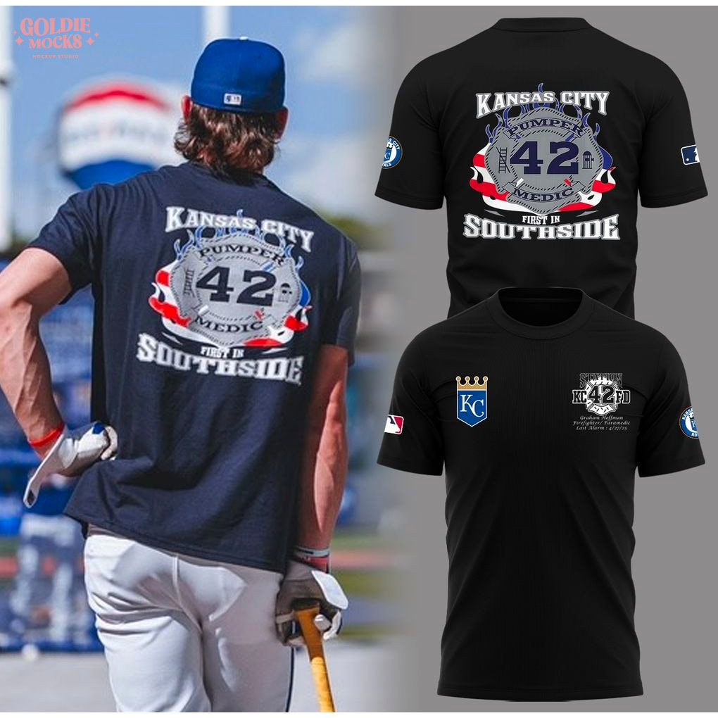 Kansas City Royals x Sending our love to the family of Graham Hoffman KCFD 2025 T-Shirt Kansas City Royals x Sending our love to the family of Graham Hoffman KCFD 2025 T-Shirt