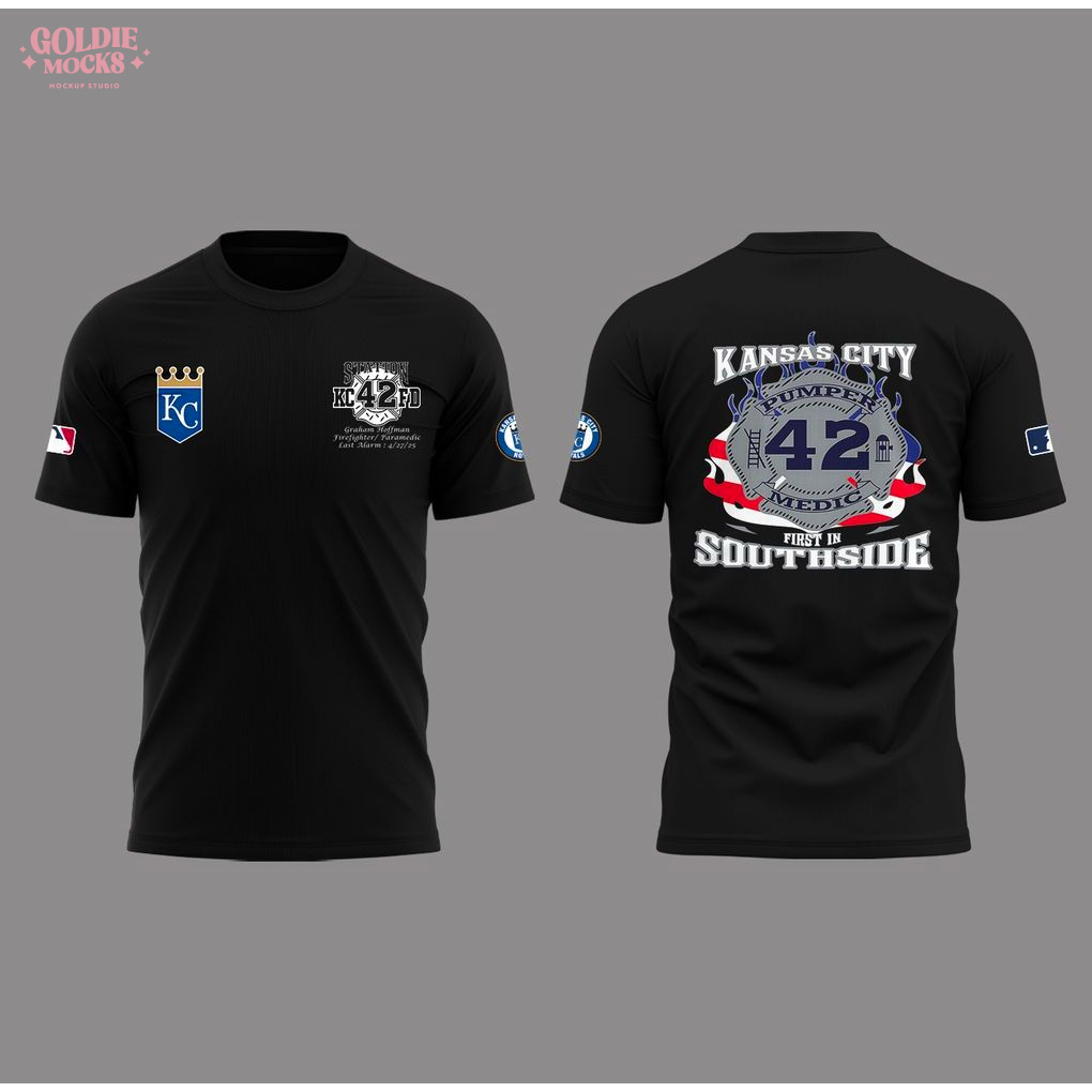 Kansas City Royals x Sending our love to the family of Graham Hoffman KCFD 2025 T-Shirt Kansas City Royals x Sending our love to the family of Graham Hoffman KCFD 2025 T-Shirt