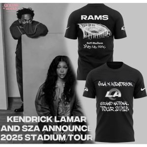 Kendrick Lamar x SZA Grand National Tour 2025 Special T-Shirt