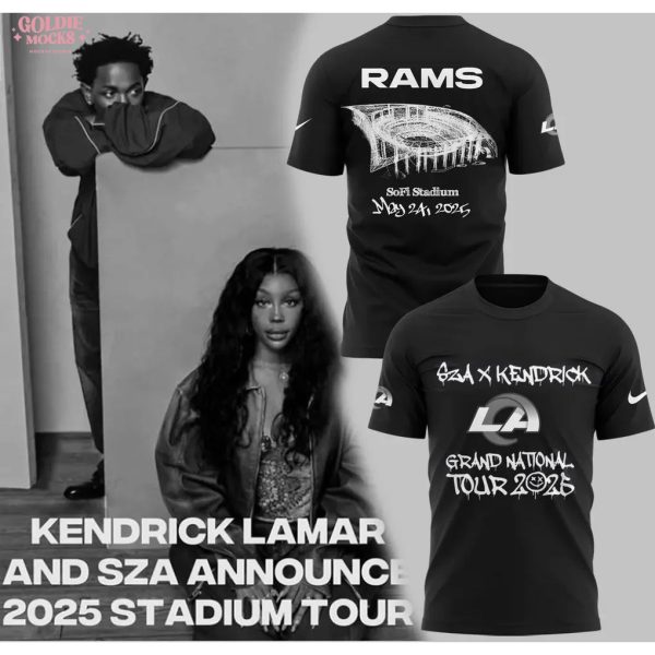 Kendrick Lamar x SZA Grand National Tour 2025 Special T-Shirt