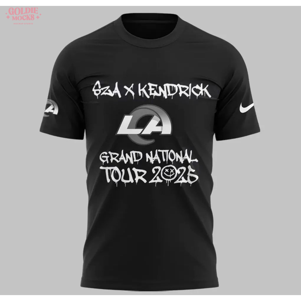Kendrick Lamar x SZA Grand National Tour 2025 Special T-Shirt Kendrick Lamar x SZA Grand National Tour 2025 Special T-Shirt