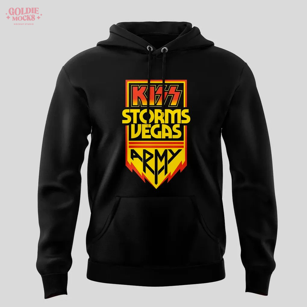 Kiss Storms Vegas Army 2025 Hoodie Kiss Storms Vegas Army 2025 Hoodie