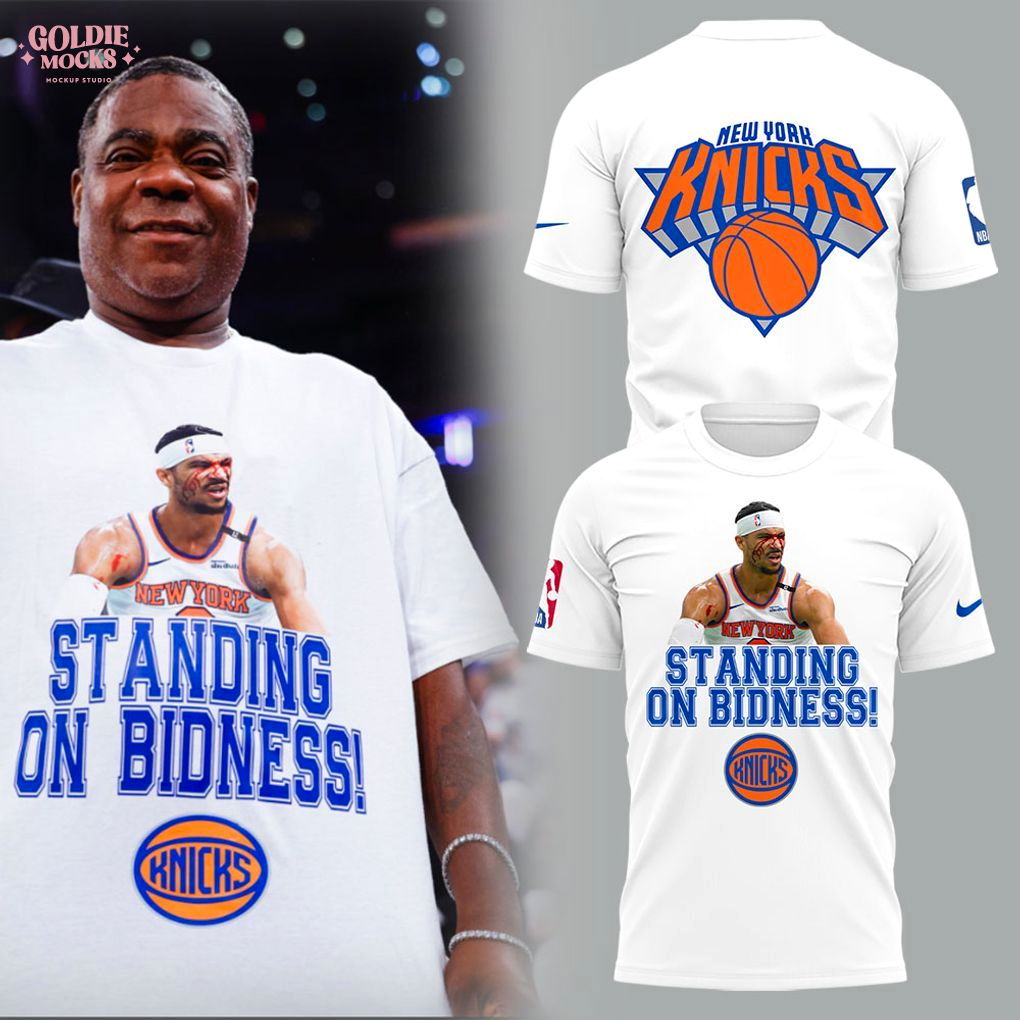Knicks x Standing On Bidness 2025 T-Shirt Knicks x Standing On Bidness 2025 T-Shirt