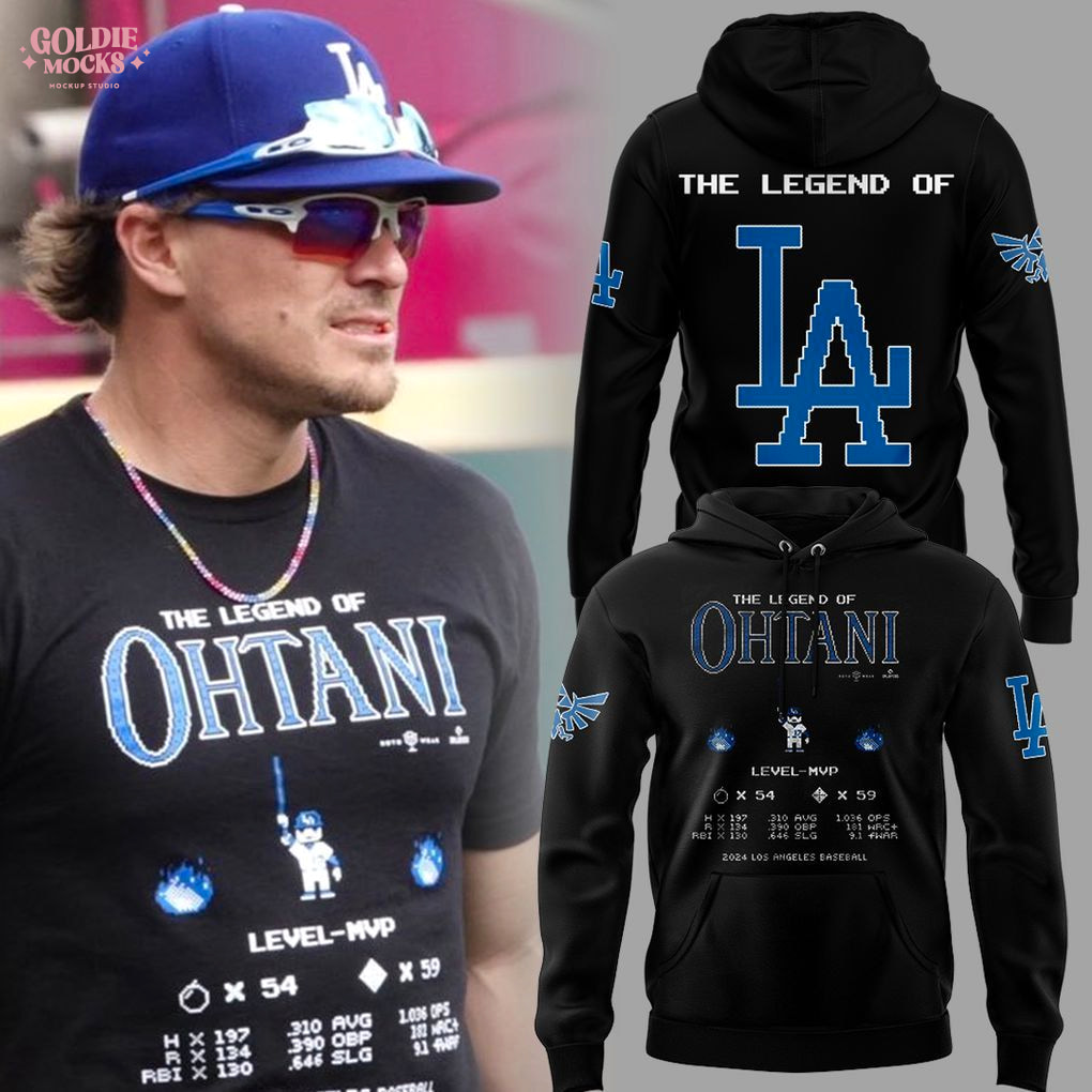 LA Dodgers x The Legend of Ohtani 2025 Hoodie LA Dodgers x The Legend of Ohtani 2025 Hoodie