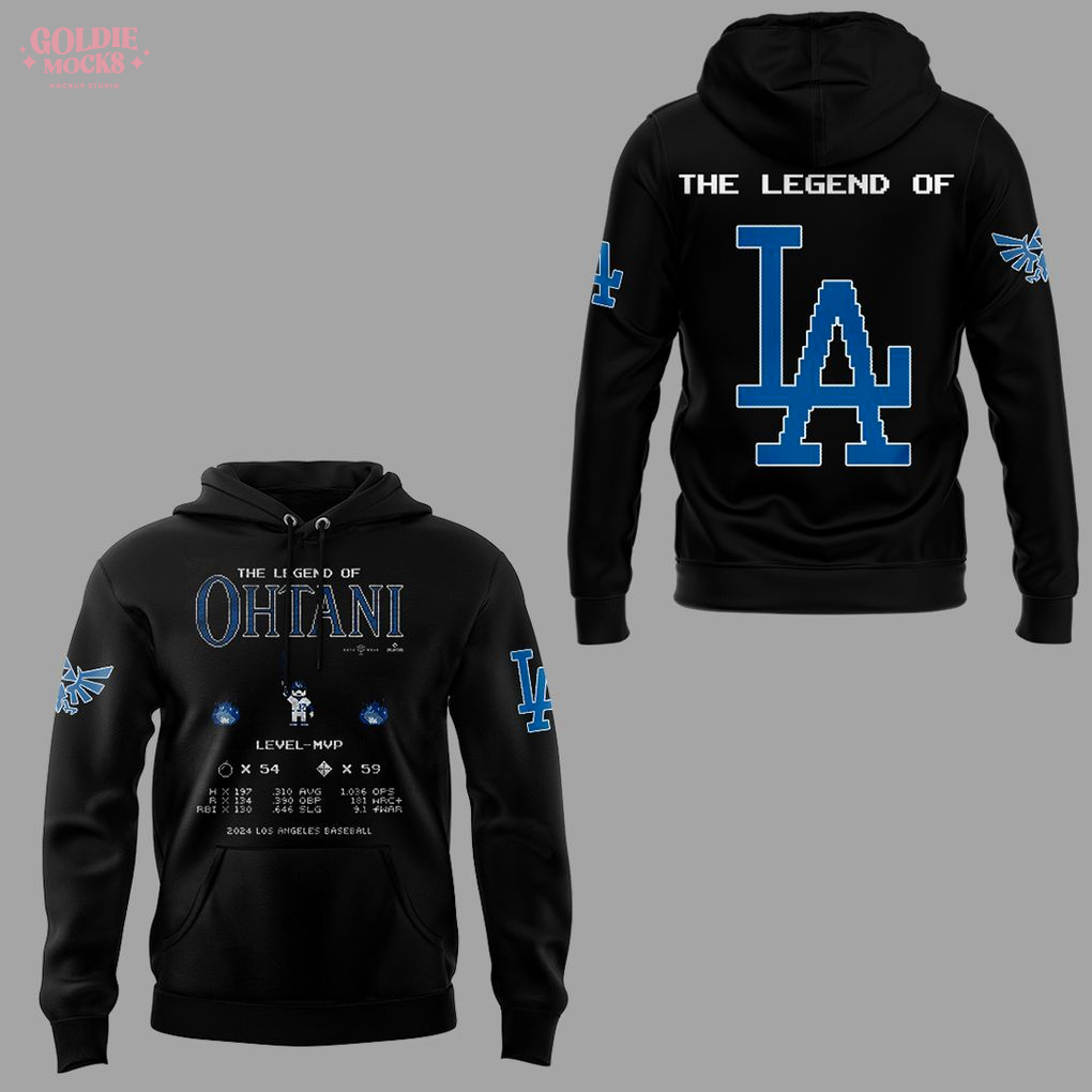 LA Dodgers x The Legend of Ohtani 2025 Hoodie LA Dodgers x The Legend of Ohtani 2025 Hoodie