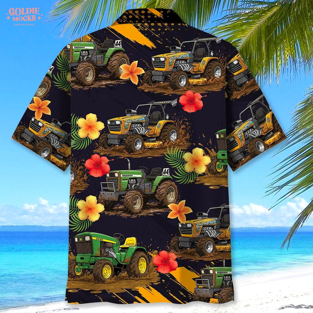 Lawn Tractor Mud Race 2025 Hawaiian Shirt Lawn Tractor Mud Race 2025 Hawaiian Shirt