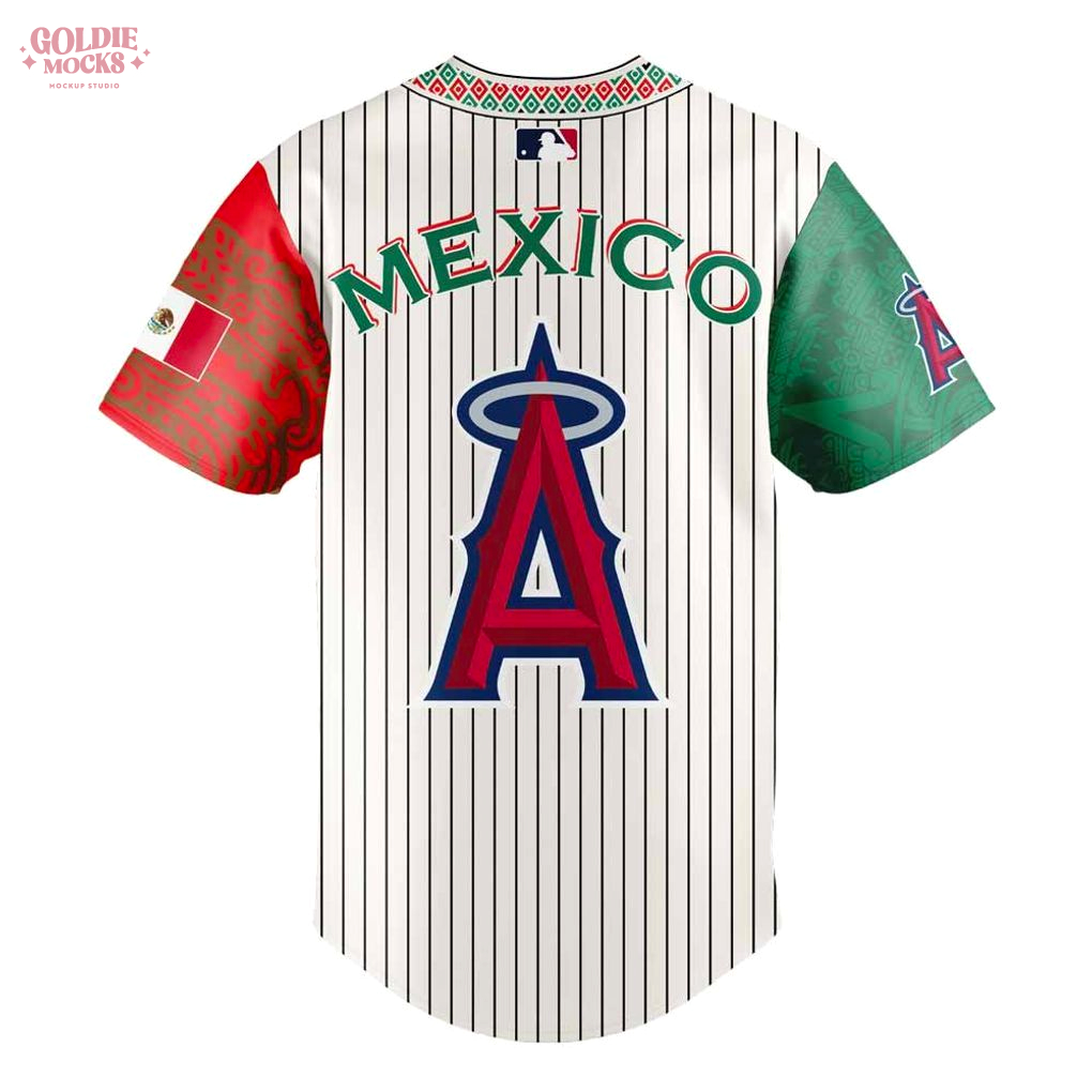 Los Angeles Angels Mexican Heritage Night 2025 Special Edition Jersey Los Angeles Angels Mexican Heritage Night 2025 Special Edition Jersey