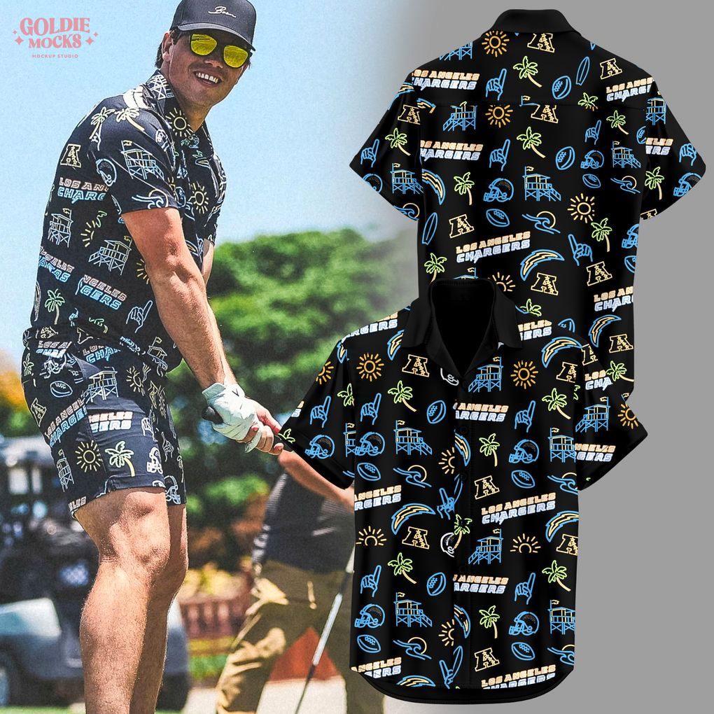 Los Angeles Chargers 2025 Hawaiian Shirt Los Angeles Chargers 2025 Hawaiian Shirt
