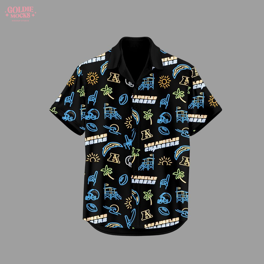 Los Angeles Chargers 2025 Hawaiian Shirt Los Angeles Chargers 2025 Hawaiian Shirt