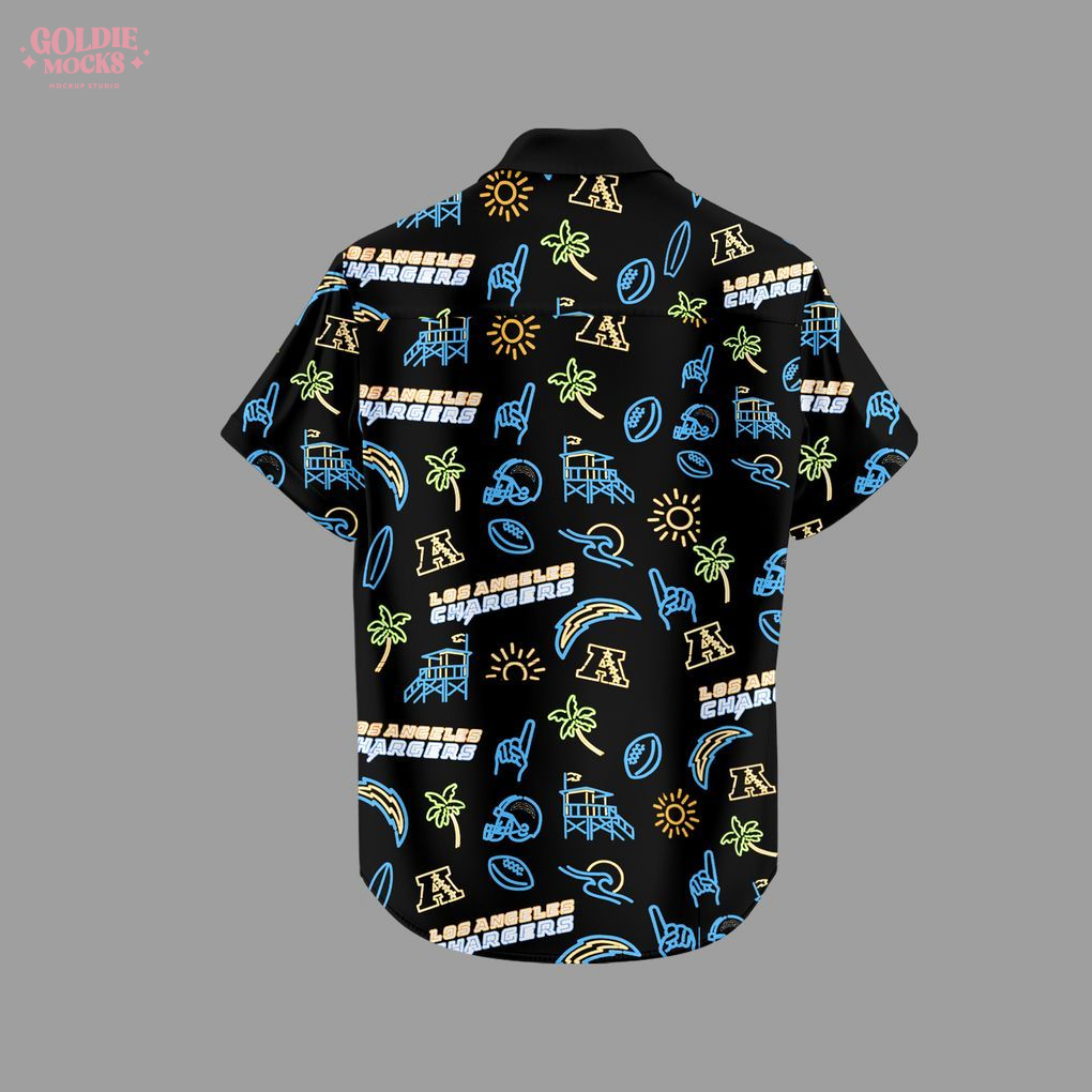 Los Angeles Chargers 2025 Hawaiian Shirt Los Angeles Chargers 2025 Hawaiian Shirt