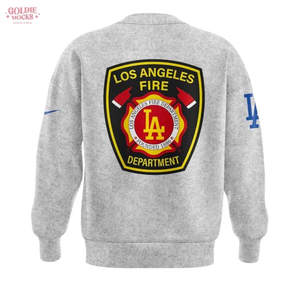 Los Angeles Dodgers Firefighter Appreciation Night 2025 Special Sweatshirt