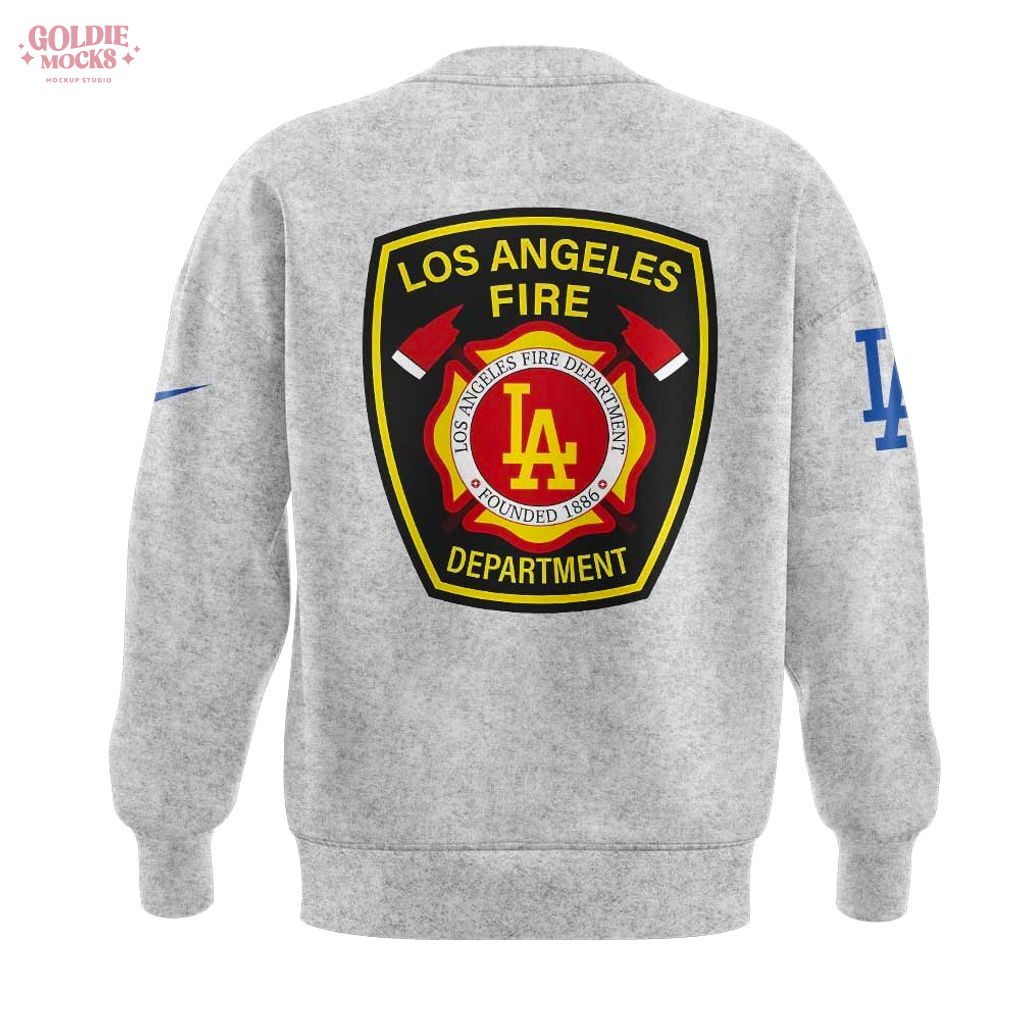 Los Angeles Dodgers Firefighter Appreciation Night 2025 Special Sweatshirt Los Angeles Dodgers Firefighter Appreciation Night 2025 Special Sweatshirt