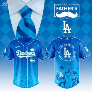 Los Angeles Dodgers Gifts Father’s Day 2025 Jersey