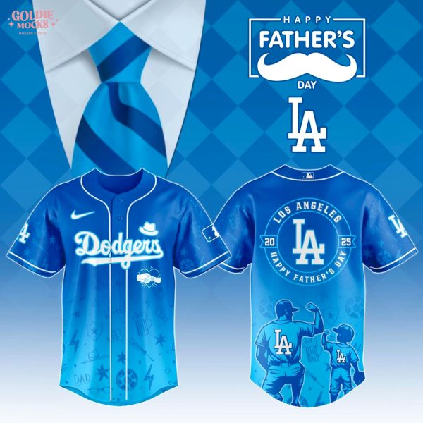Los Angeles Dodgers Gifts Father’s Day 2025 Jersey
