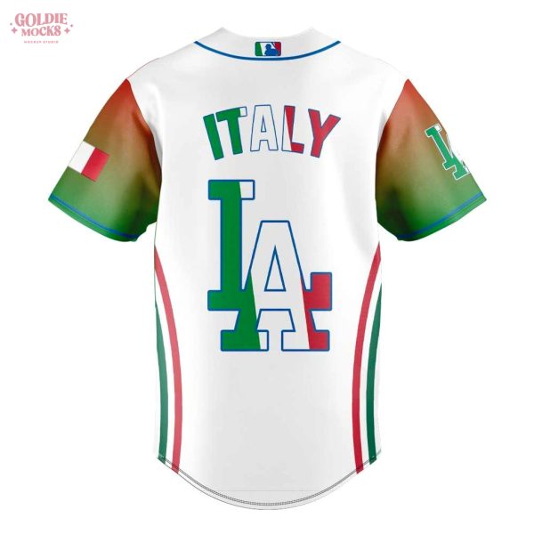 Los Angeles Dodgers Italian Heritage Night 2025 Jersey