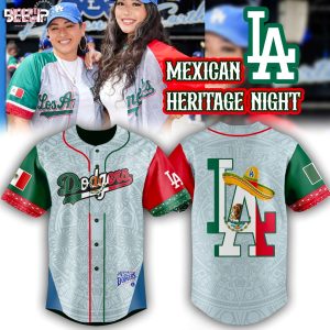 Los Angeles Dodgers Mexican Heritage Night Special 2025 Jersey