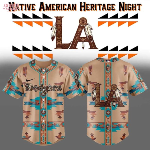 Los Angeles Dodgers Native American Heritage 2025 New Jersey