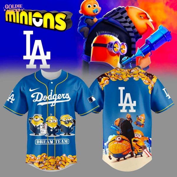 Los Angeles Dodgers x Minions 2025 Jersey